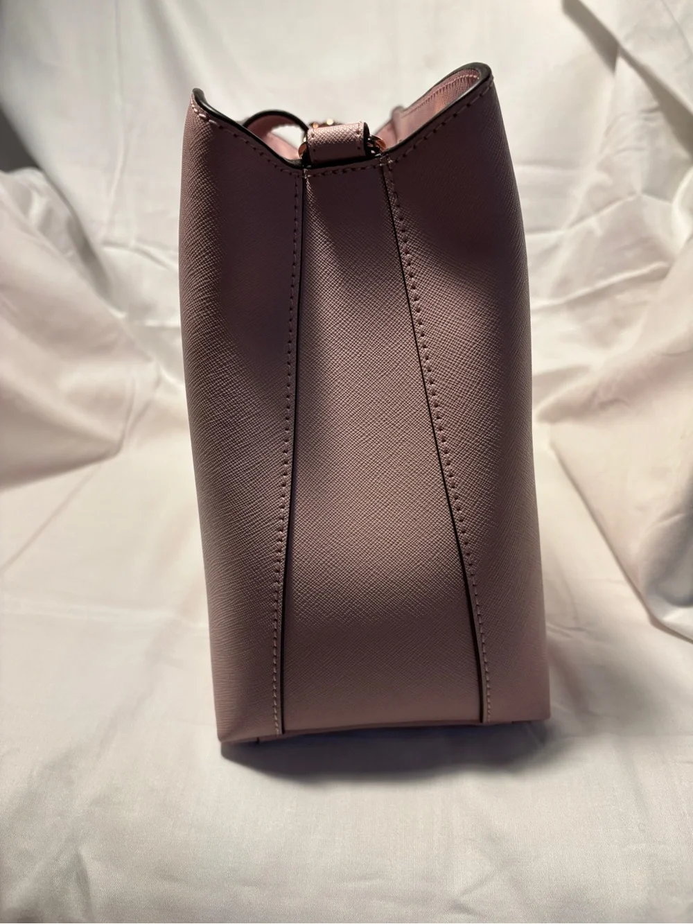 NWOT Michael Kors Blush Saffiano Leather Satchel